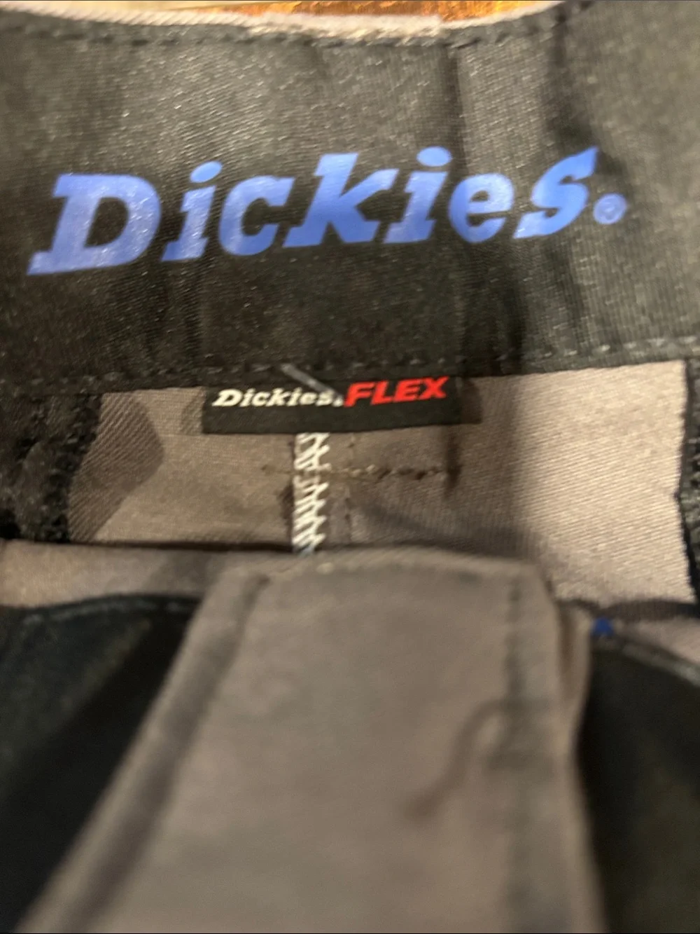 30/32 Dickies Men's Gray Straight-Leg Slim Fit Pants